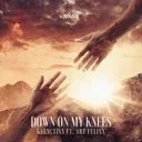 Down On My Knees by Galactixx, Art Felixx - Hardstyle cover art