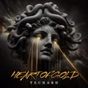 HEART OF GOLD by GEWOONRAVES, AEXTRAX, TECHARÐ - Hard Techno cover art