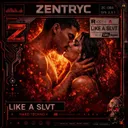 LIKE A SLUT by GEWOONRAVES, Zentryc, KXD-LvL - Hard Techno cover art