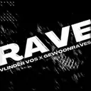 RAVE by GEWOONRAVES, Vlinder Vos - Hard Techno cover art