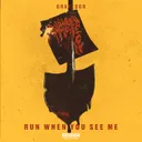 RUN WHEN YOU SEE ME by GRAVEDGR - Hardstyle cover art