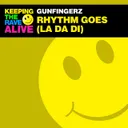 Rhythm Goes (La Da Di) by Gunfingerz - Hardstyle cover art