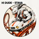 Stava by H! Dude - Hard Techno cover art