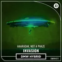 Invasion by Haaradak, NOT A PHAZE - Hardstyle cover art