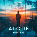 Alone by Hardvali, Tony Trax, XPECTRAL - Hardstyle cover art