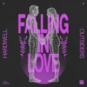 Falling In Love by Hardwell, Outsiders - Hardstyle cover art