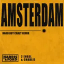 Amsterdam - Hard But Crazy Remix by Harris & Ford, 2 Engel & Charlie, Hard But Crazy - Hardstyle cover art