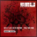 Feel The Vibe - Radio Edit by Hatom, Ed E.T, D.T.R - Hardstyle cover art