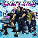 Won't Stop by HOLY PRIEST, Sullivan King - Hard Techno cover art