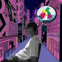 SOMEONE (feat. Ayul) by ILLSON, Ayul - Happy Hardcore cover art