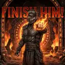 Finish Him - Extended Mix by Jason Cluff - Hard Techno cover art