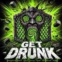 Get Drunk by KISTENBRÜGGER - Hard Techno cover art
