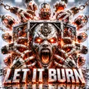 Let It Burn by KISTENBRÜGGER - Hard Techno cover art