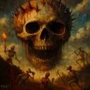 Bone Rattling by Knurft - Hard Techno cover art