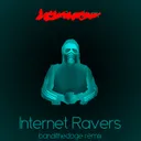 Internet ravers - Remix by Ley o'Lantern, bandithedoge - Hardstyle cover art
