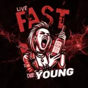 Cover of Live Fast Die Young