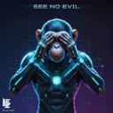 See No Evil by Lutez, Playmo - Hard Techno cover art