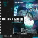 PSYCHO B**** by Malok, RALLEN - Hard Techno cover art
