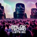 TECHNO (LET'S GO) by Malok - Hardstyle cover art