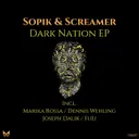 Dark Nation - Marika Rossa Remix by Marika Rossa, Sopik, Screamer - Hard Techno cover art