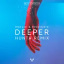 Deeper - Hunta Remix by Matzic, Hunta, Vindicate - Hardstyle cover art