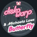 Butterfly by Michaela Laws, Disko Warp - Happy Hardcore cover art