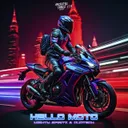 Hello Moto by Mighty Spiritz, Duotech - Hardstyle cover art