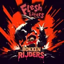 Flesh Eaters by Mr. Ivex, Captain Core, Bokkenrijders - Frenchcore cover art