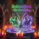 The Summoning by Mr. Ivex, Captain Core, Bokkenrijders - Frenchcore cover art
