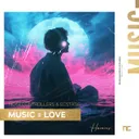 Music = Love by Noisecontrollers, Ecstatic - Hardstyle cover art