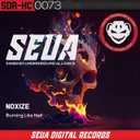 Burning Like Hell by Noxize - Hardcore cover art