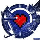 Love Is Digital by Ophidian - Hardcore cover art