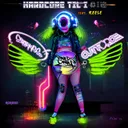 Hardcore Til I Die by Outforce, Starkiss, Reese - Happy Hardcore cover art