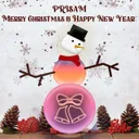 Merry Christmas & Happy New Year (Instrumental) by PRISAM - Hardstyle cover art