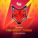 The Right Thing by Quickdrop, Zach Copeland - Hardstyle cover art