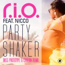 Party Shaker - Bass Prototype & Corevin Remix by R.I.O., Nicco, Bass Prototype, Corevin - Hardstyle cover art