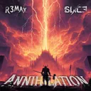 Annihilation by R3MAX, Slice - Hardstyle cover art