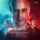 Heaven & Hell by Ran-D, XCEPTION, MC Diesel - Hardstyle cover art