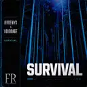 SURVIVAL by ØRBENYX, VOIDRAGE - Hard Techno cover art