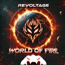 World of Fire by REVOLTAGE, PoisonSpitter - Hardcore cover art
