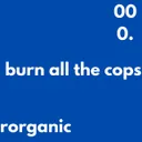 burn all the cops by Rorganic - Hard Techno cover art