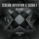 Hellship by Sasha F, Scream Intention - Hardstyle cover art