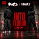 Into Terror by Sasha F, Stinger - Hardstyle cover art
