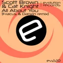 All About You - Fracus & Darwin Remix by Scott Brown, Fracus & Darwin, Cat Knight - Happy Hardcore cover art