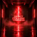 Don't Follow Trends by Simox - Hard Techno cover art