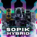 Hybrid by Sopik - Hard Techno cover art