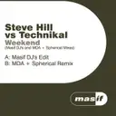 Weekend (Party Time) [Masif DJ's Mix] by Steve Hill, Masif DJ's, Technkal - Hardstyle cover art