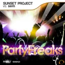 PartyFreaks - Single Edit by Sunset Project, sem - Hardstyle cover art