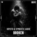 Broken by Symbiotic Audio, KRYSTO - Hardstyle cover art