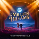 A Million Dreams - Extended Version by TCM, Stormerz, Michael Jo - Euphoric Hardstyle cover art